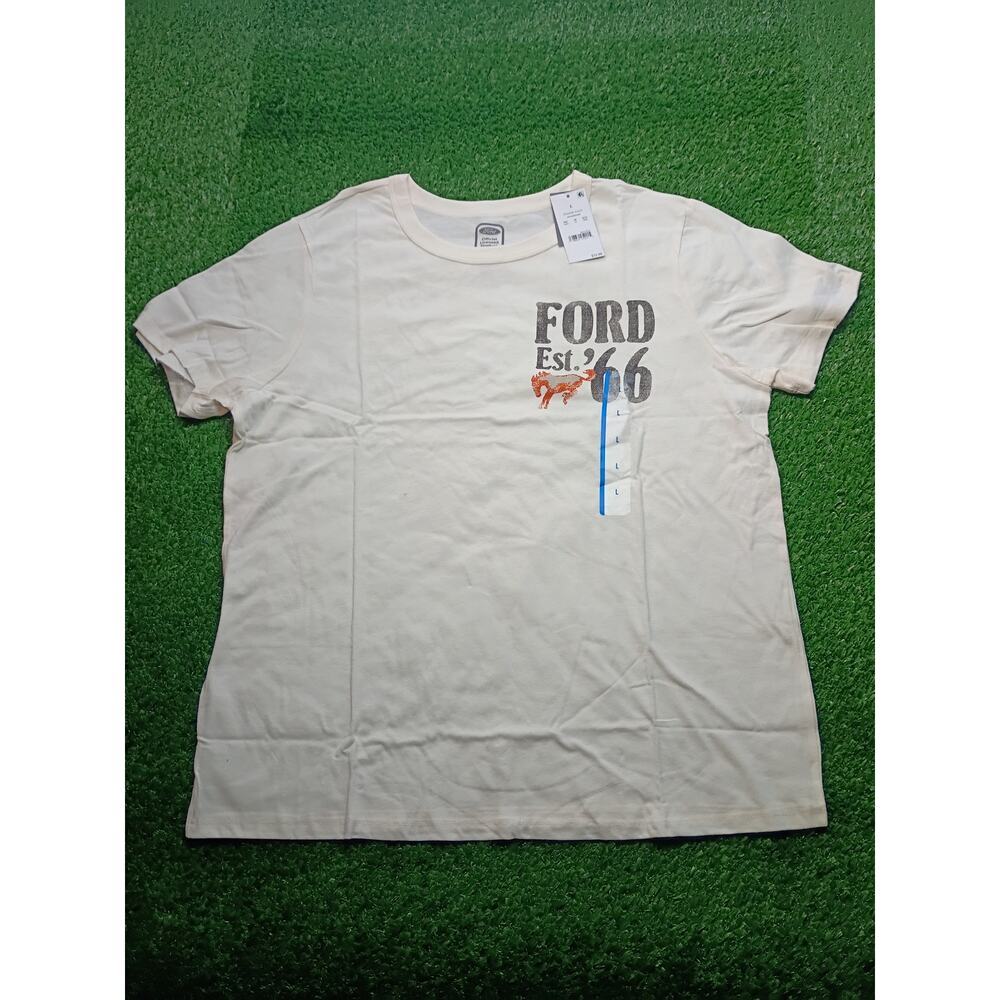 Awesome Ford Bronco Men's Tank Top - Whisper White, Size Large NWT!